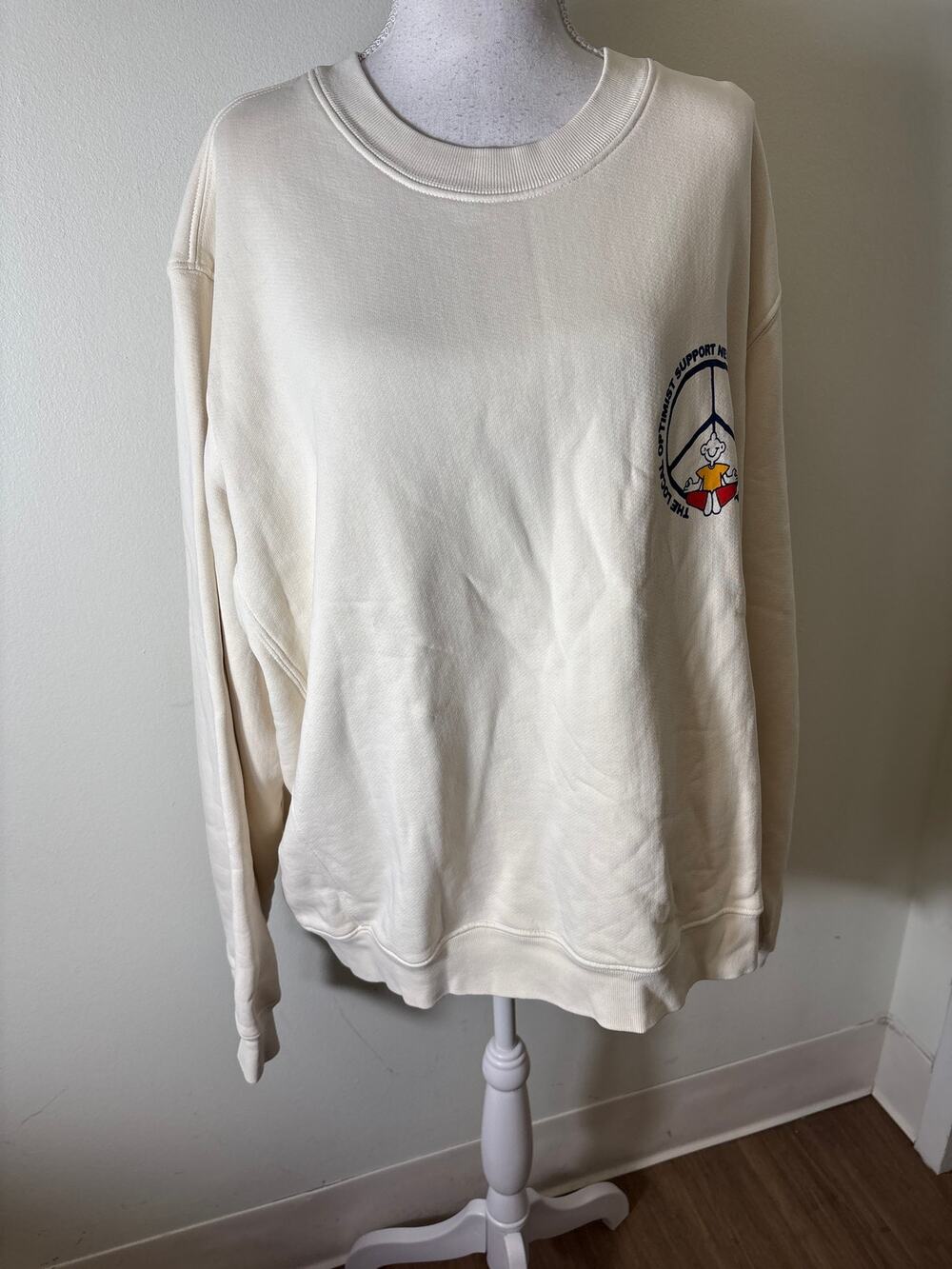 NWT Madhappy February Graphic Capsule Fleece Crewneck Sweatshirt Sz XXL